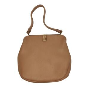 vintage tan Gold Arrowhead Vintage purse